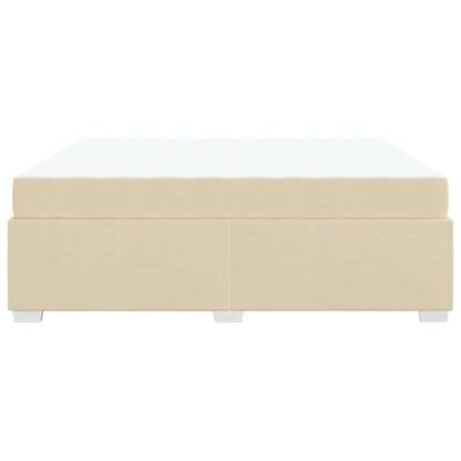 Sengestel Creme 180 X 200 Cm Stof - Billede 7