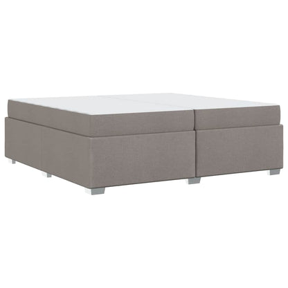 Sengestel Gråbrun 200 X 200 Cm Stof - Billede 2