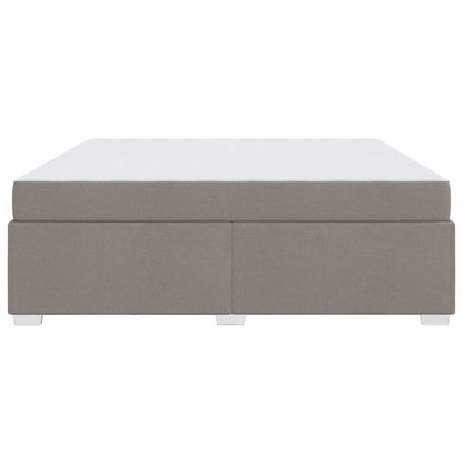 Sengestel Gråbrun 200 X 200 Cm Stof - Billede 7