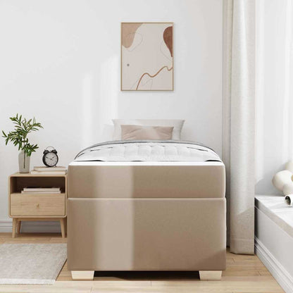 Sengestel Cappuccino 80 X 200 Cm Kunstlæder - Billede 4