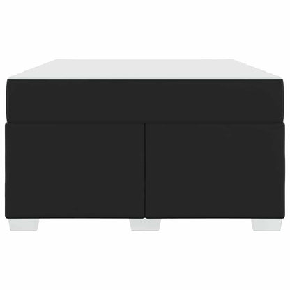 Sengestel Sort 120 X 200 Cm Kunstlæder - Billede 5