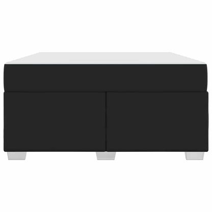 Sengestel Sort 160 X 200 Cm Kunstlæder - Billede 6