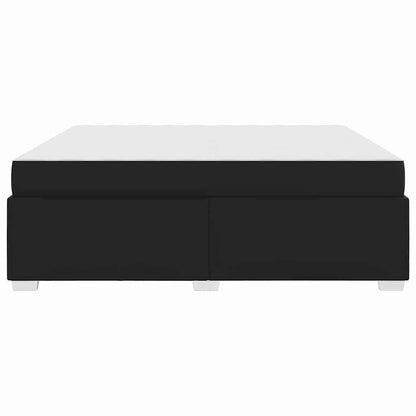 Sengestel Sort 180 X 200 Cm Kunstlæder - Billede 8