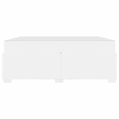 Sengestel Hvid 180 X 200 Cm Kunstlæder - Billede 6