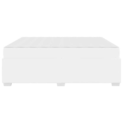 Sengestel Hvid 180 X 200 Cm Kunstlæder - Billede 7