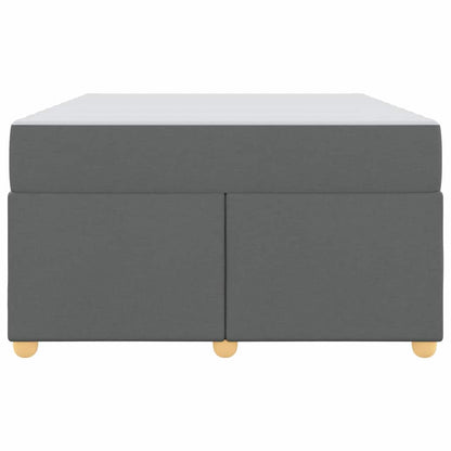 Sengeramme Med Madras Med Madras Mørkegrå 120 X 190 Cm Stof - Billede 7