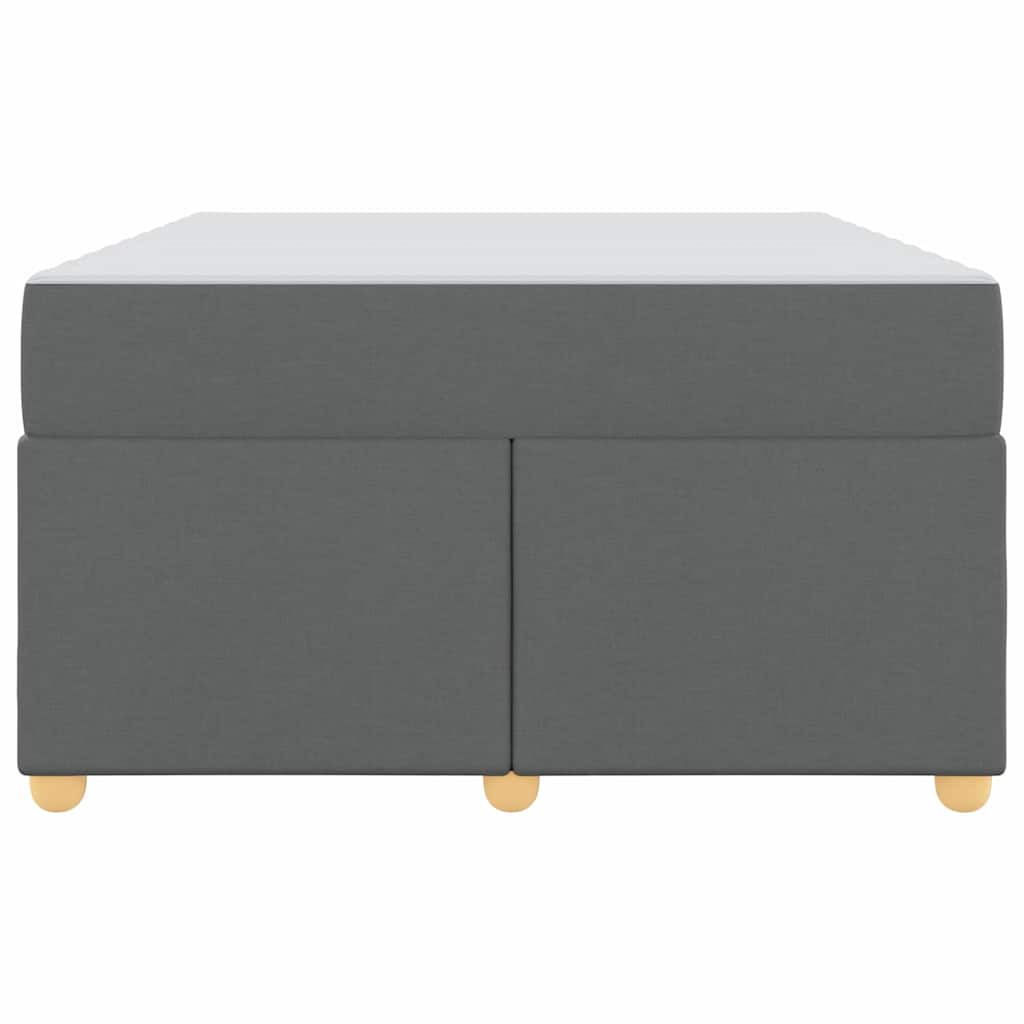 Sengeramme Med Madras Med Madras Mørkegrå 120 X 200 Cm Stof - Billede 7