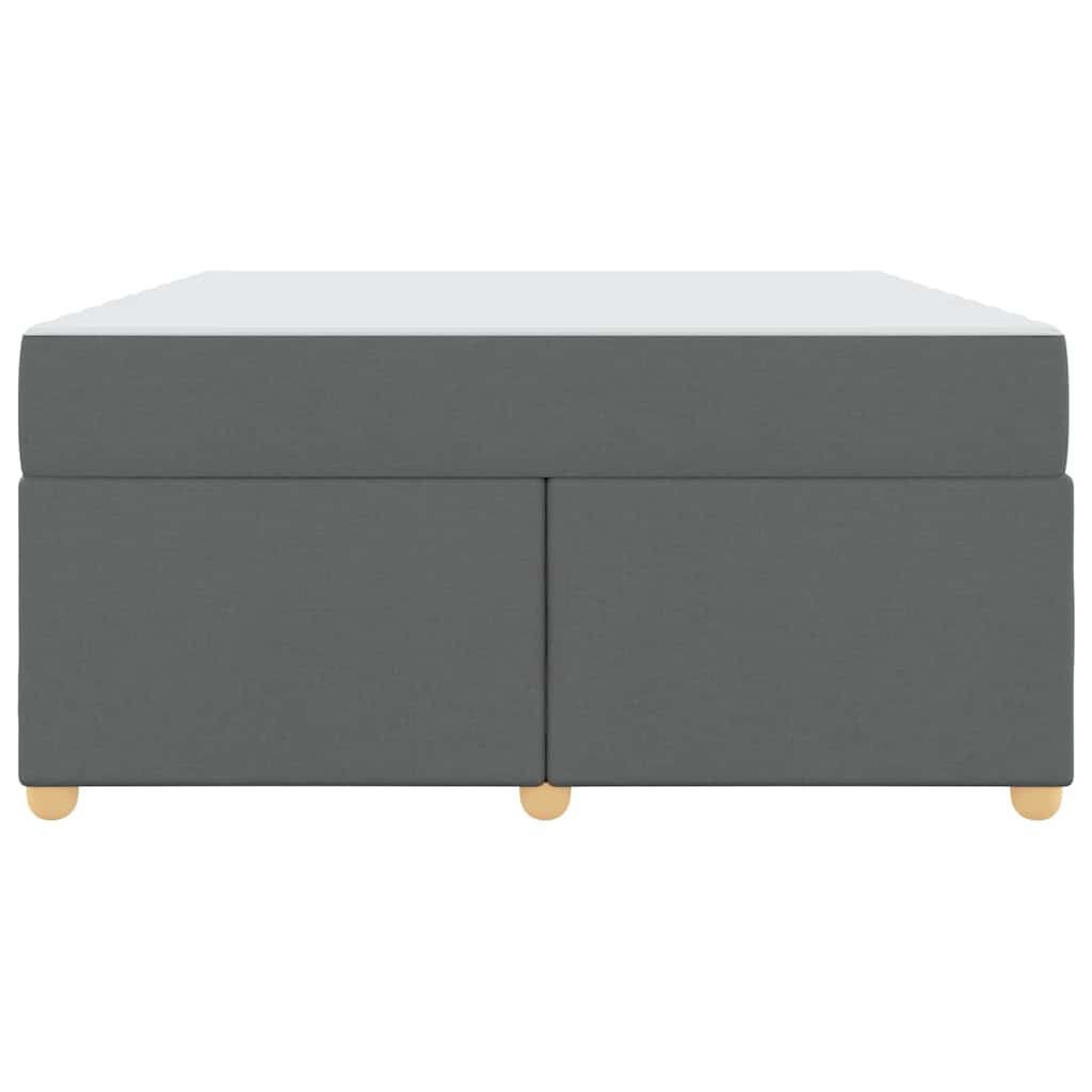 Sengeramme Med Madras Med Madras Mørkegrå 140 X 200 Cm Stof - Billede 7