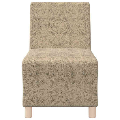Modulsofa Enhed Uden Arme 2 Pcs Lysegrå 55 X 74 X 82 Cm - Billede 5