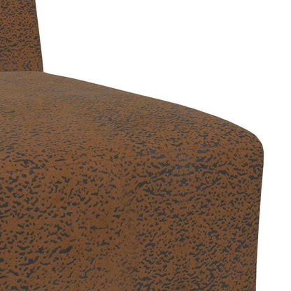Modulsofa Enhed Uden Arme 3 Pcs Brun 55 X 74 X 82 Cm - Billede 8