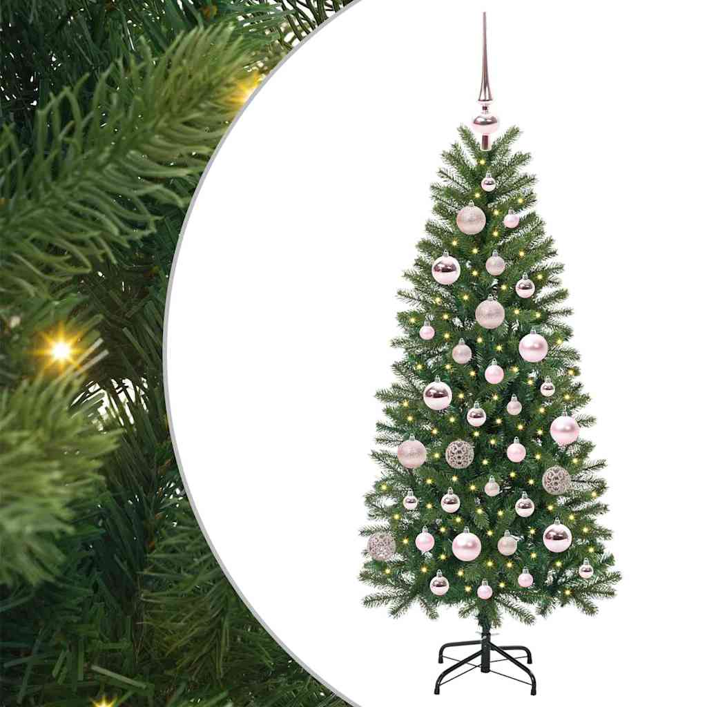 Kunstigt Juletræ Med 150 Led'er 120 Cm Pe Og Pvc - Billede 2