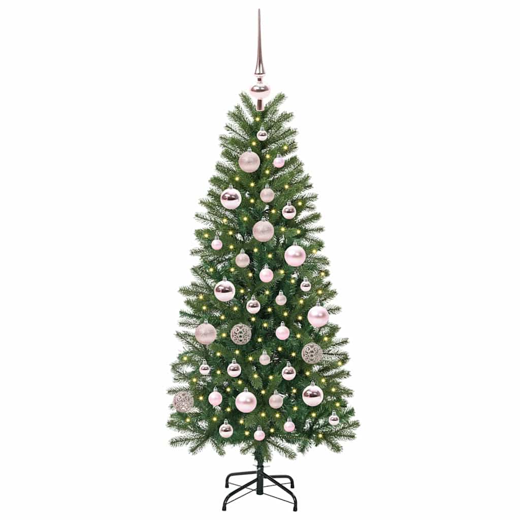 Kunstigt Juletræ Med 150 Led'er 120 Cm Pe Og Pvc - Billede 3