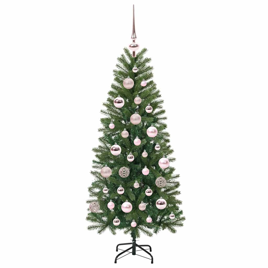 Kunstigt Juletræ Med 150 Led'er 120 Cm Pe Og Pvc - Billede 4