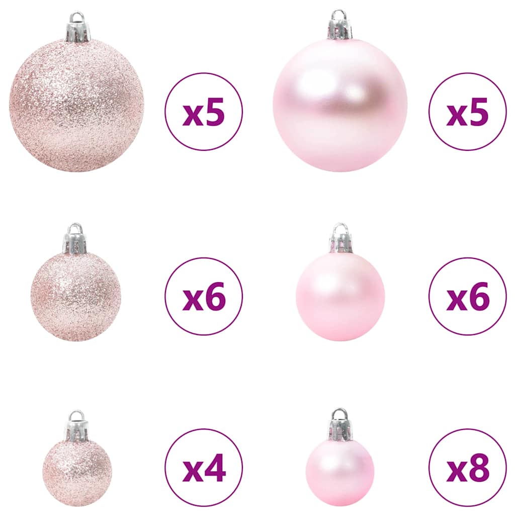 Kunstigt Juletræ Med 150 Led'er 120 Cm Pe Og Pvc - Billede 7