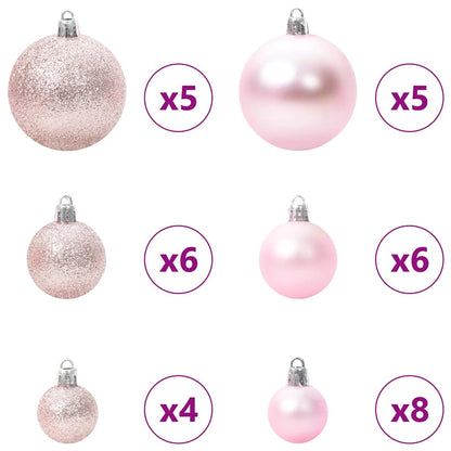 Kunstigt Juletræ Med 150 Led'er 120 Cm Pe Og Pvc - Billede 7