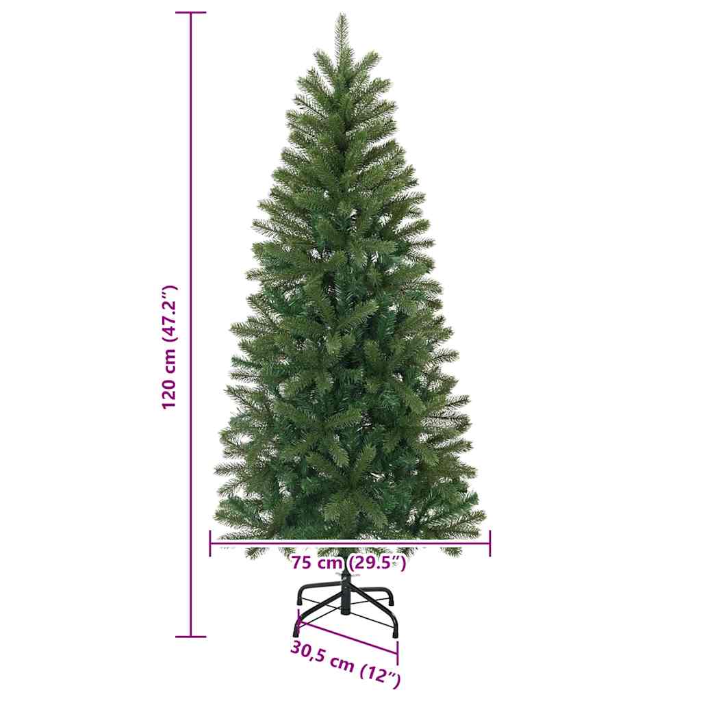 Kunstigt Juletræ Med 150 Led'er 120 Cm Pe Og Pvc - Billede 15