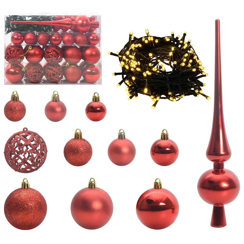 Kunstigt Juletræ Med 150 Led'er 150 Cm Pe Og Pvc - Billede 6