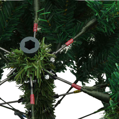 Kunstigt Juletræ Med 150 Led'er 150 Cm Pe Og Pvc - Billede 13