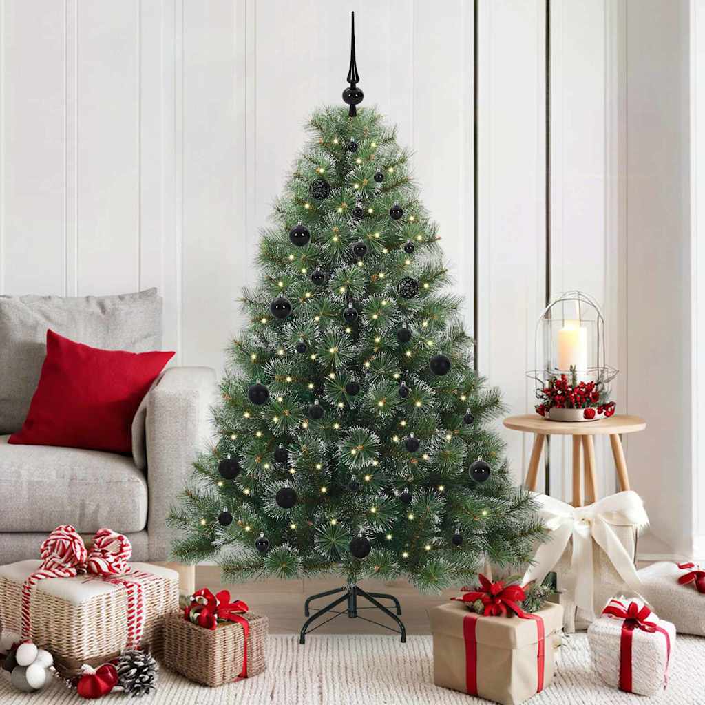 Kunstigt Juletræ Med 150 Led'er 150 Cm Pe Og Pvc - Hovedbillede
