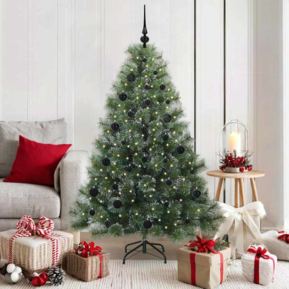 Kunstigt Juletræ Med 150 Led'er 150 Cm Pe Og Pvc - Hovedbillede