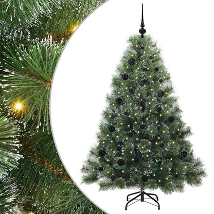 Kunstigt Juletræ Med 150 Led'er 150 Cm Pe Og Pvc - Billede 2