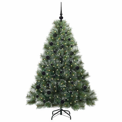 Kunstigt Juletræ Med 150 Led'er 150 Cm Pe Og Pvc - Billede 3