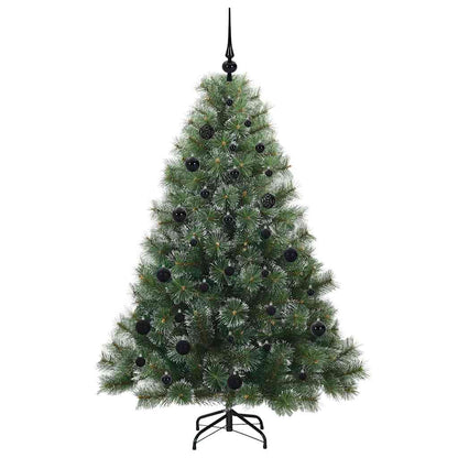 Kunstigt Juletræ Med 150 Led'er 150 Cm Pe Og Pvc - Billede 4