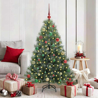 Kunstigt Juletræ Med 150 Led'er 150 Cm Pe Og Pvc - Hovedbillede