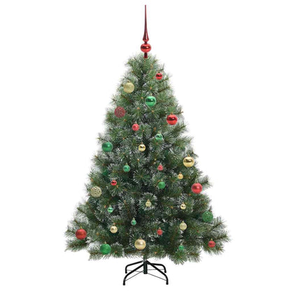 Kunstigt Juletræ Med 150 Led'er 150 Cm Pe Og Pvc - Billede 6
