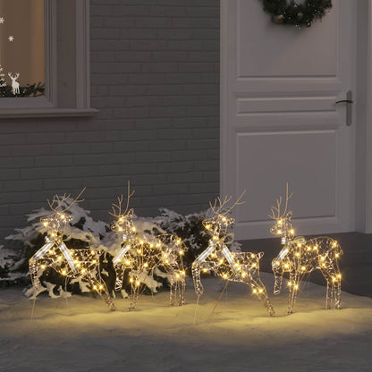 Led Rensdyr Med 80 Led'er - Hovedbillede