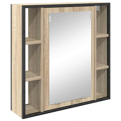 Badeværelsesskabsæt Andet 3 Pcs Sonoma-eg 33 X 33 X 185.5 Cm - Billede 5