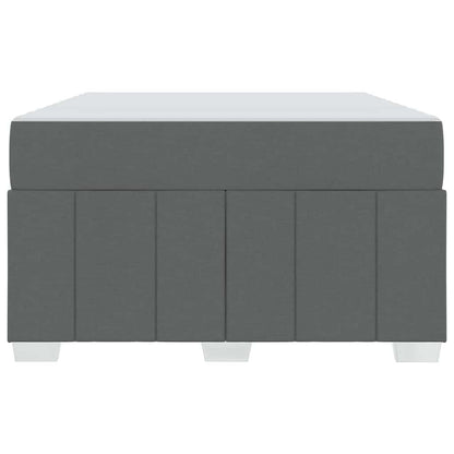 Sengestel Med Madras Mørkegrå 120 X 200 Cm Stof - Billede 7