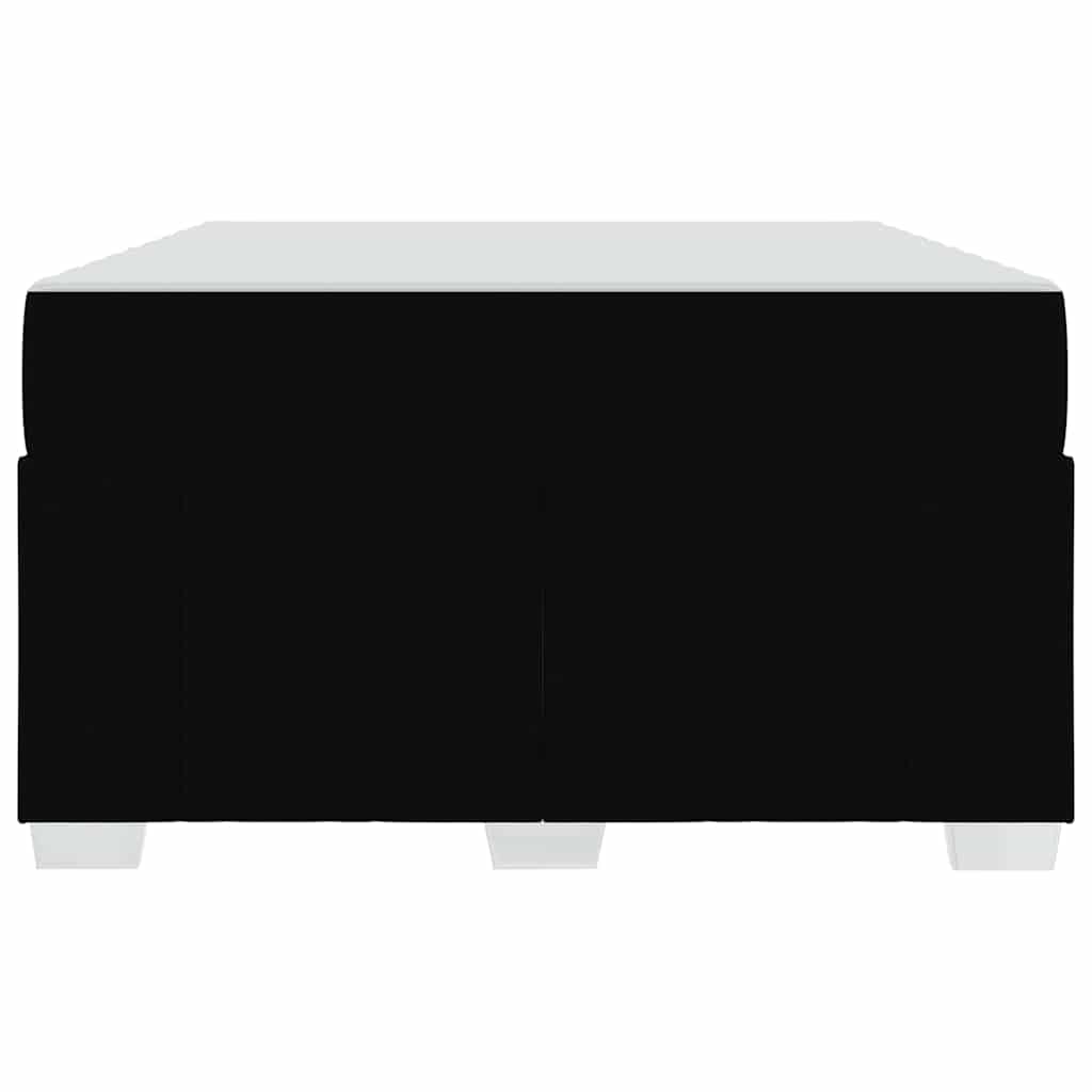 Sengestel Med Madras Sort 120 X 200 Cm Stof - Billede 7