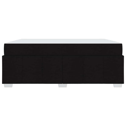 Sengestel Med Madras Sort 180 X 200 Cm Stof - Billede 7