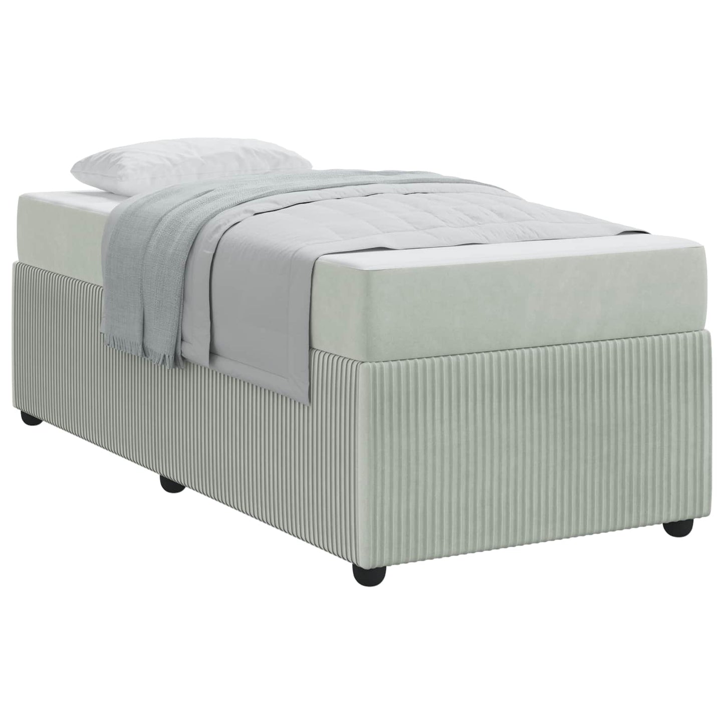 Sengestel Med Madras Stof - Billede 2