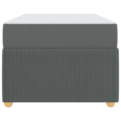 Sengeramme Med Madras Med Madras Mørkegrå 90 X 200 Cm Stof - Billede 7