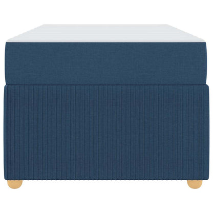 Sengeramme Med Madras Med Madras Blå 90 X 200 Cm Stof - Billede 7