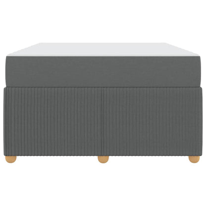 Sengeramme Med Madras Med Madras Mørkegrå 120 X 200 Cm Stof - Billede 7