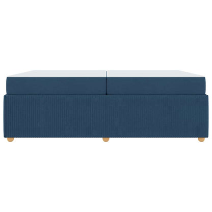Sengeramme Med Madras Med Madras Blå 200 X 200 Cm Stof - Billede 6