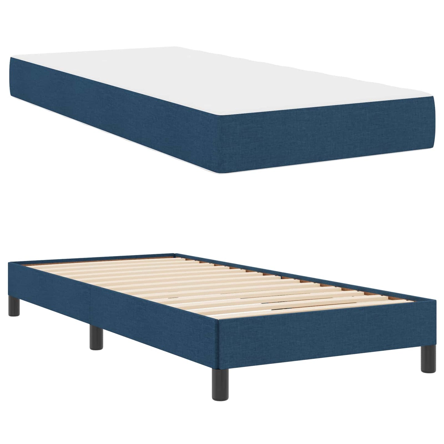 Box Spring Seng Stof - Billede 5