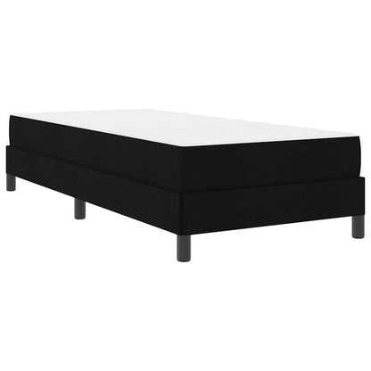 Box Spring Seng Med Madras Sort 100 X 200 Cm Stof - Billede 2