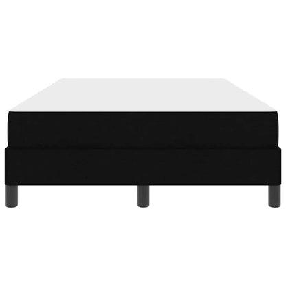 Box Spring Seng Med Madras Sort 120 X 190 Cm Stof - Billede 7