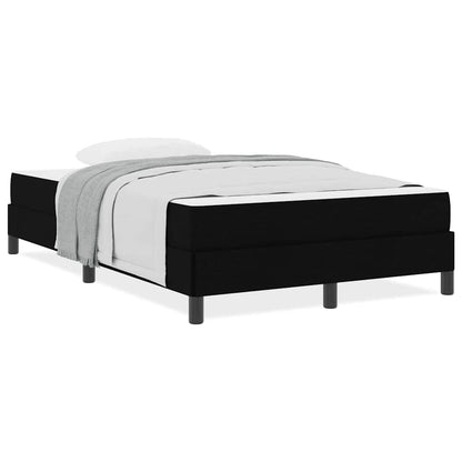Box Spring Seng Med Madras Sort 120 X 190 Cm Stof - Billede 4