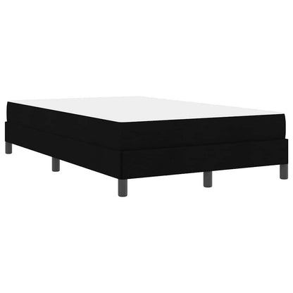 Box Spring Seng Med Madras Sort 120 X 200 Cm Stof - Billede 9