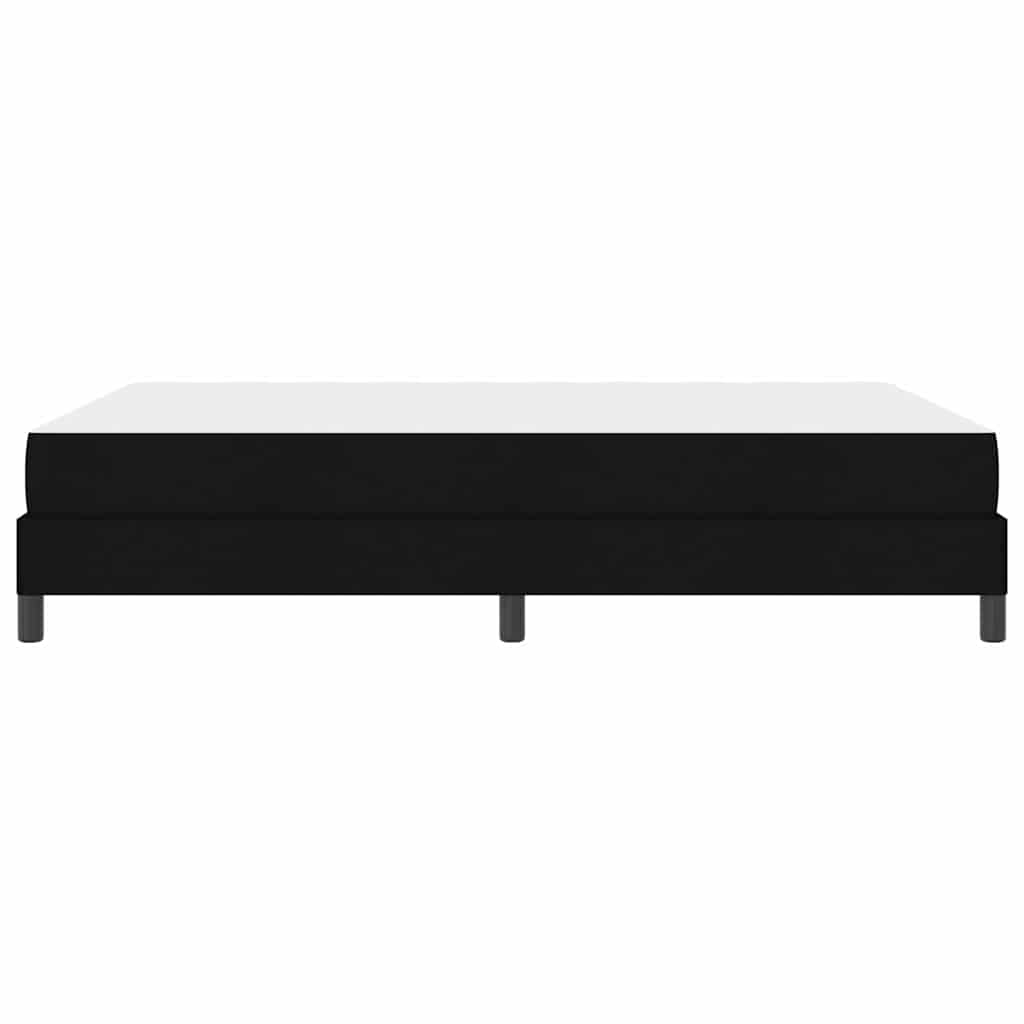 Box Spring Seng Med Madras Sort 140 X 200 Cm Stof - Billede 8