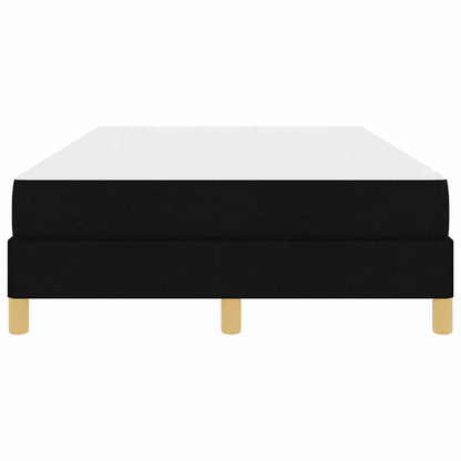 Box Spring Seng Sort, Brun 120 X 200 Cm Stof, Ingeniørtræ - Billede 7