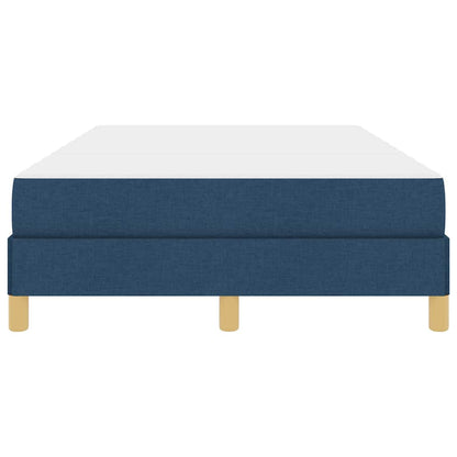 Box Spring Seng Blå Og Brun 120 X 200 Cm - Billede 7