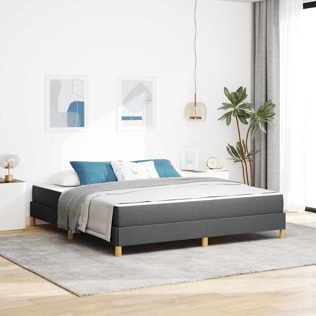 Box Spring Seng Med Madras Stof - Variant 3398585