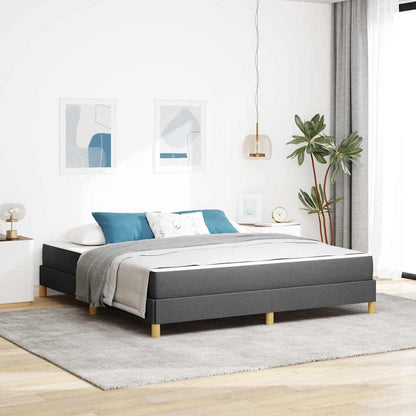Box Spring Seng Med Madras Stof - Variant 3398585