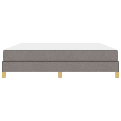 Box Spring Seng Taupe Og Brun 180 X 200 Cm - Billede 6